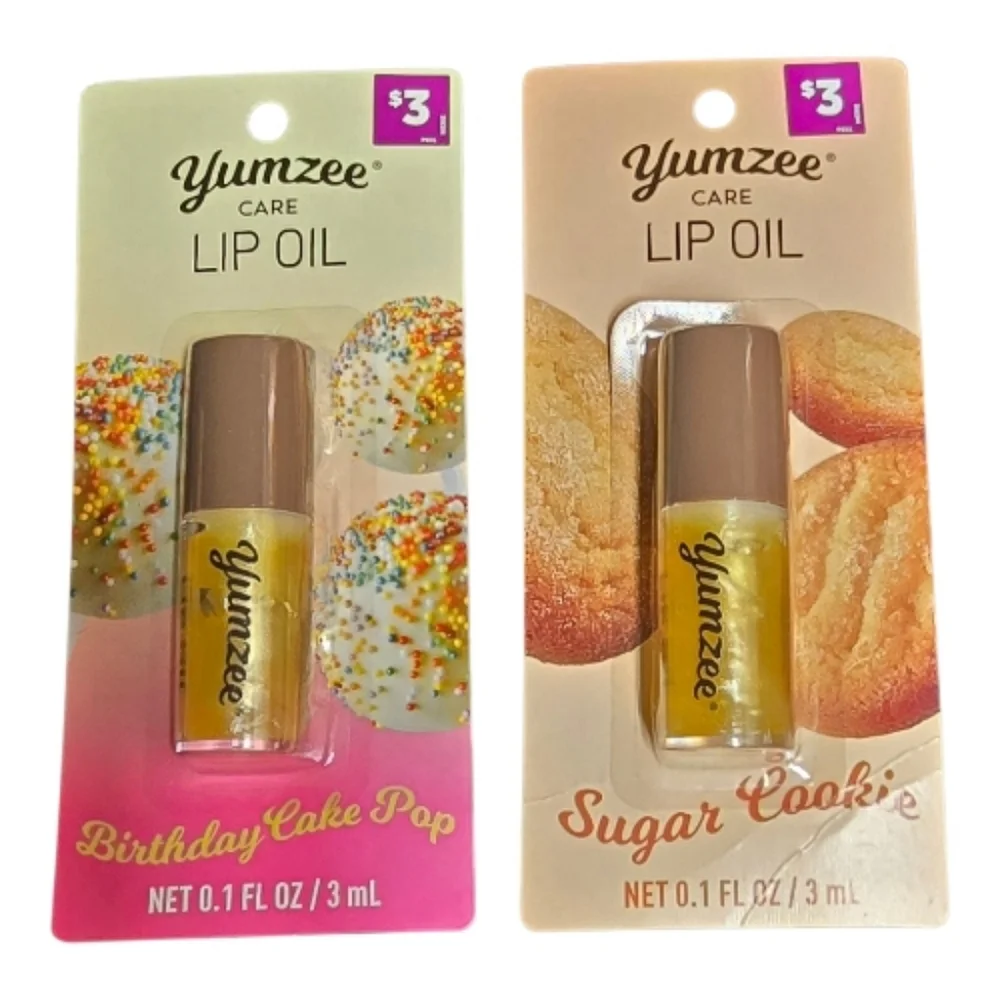 Lip Oil Set - Birthday Cake Pop, Sugar Cookie - Picture 1 of 6